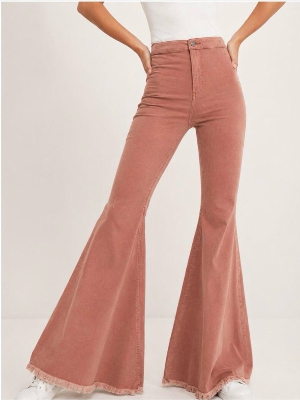 Free People "Just Float On" Corduroy Flare Jeans